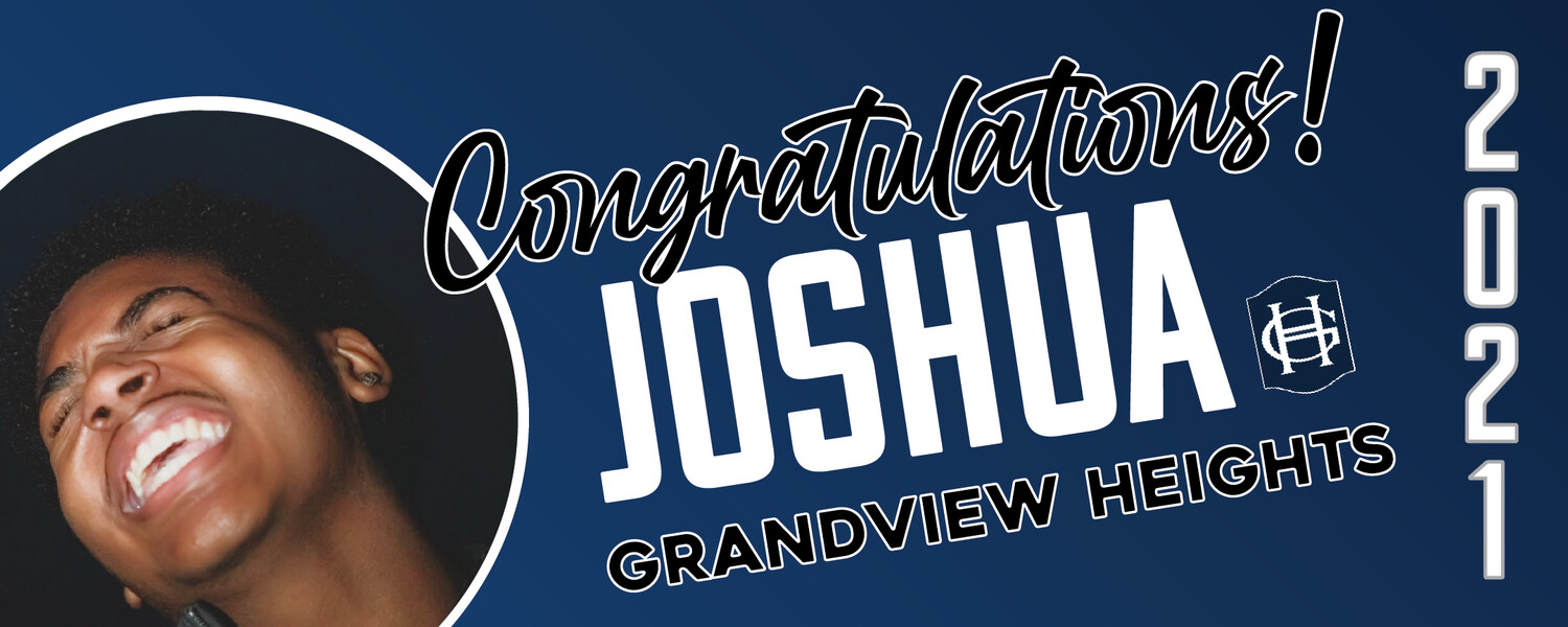 Grandview Heights School Graduation Banners (2x5'), Banner Choice: 1