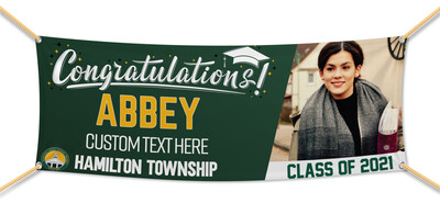 Hamilton Township (Hamilton Local) High School Graduation Banners (2x5')