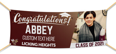 Licking Heights High School Graduation Banners (2x5')
