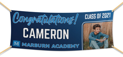 Marburn Academy Graduation Banners (2x5')