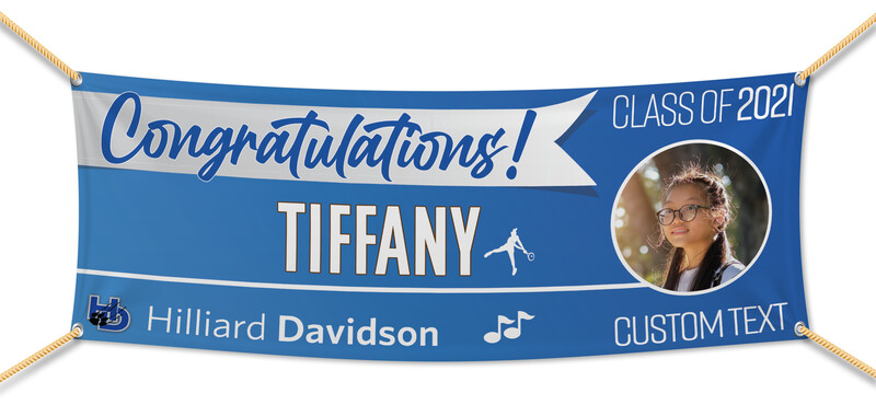 Hilliard Davidson High School Graduation Banners (2x5')