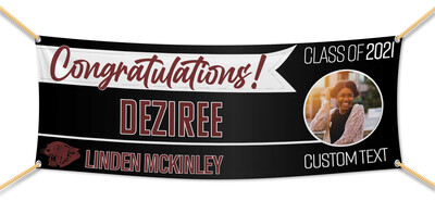Linden McKinley High School Graduation Banners (2x5')