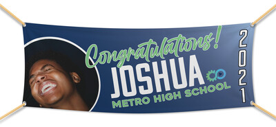 Metro High School Graduation Banners (2x5')