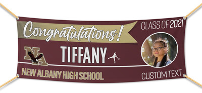 New Albany High School Graduation Banners (2x5')