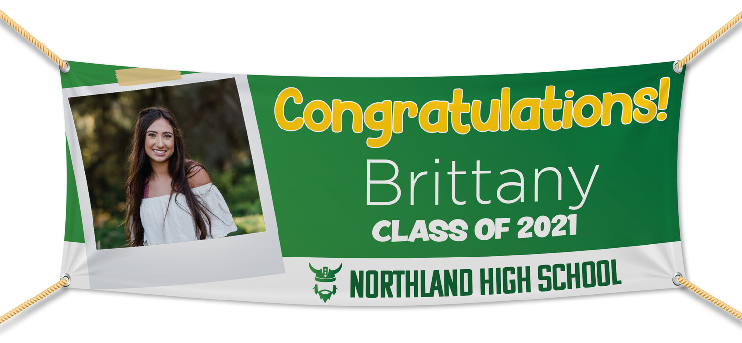 Northland High School Graduation Banners (2x5')