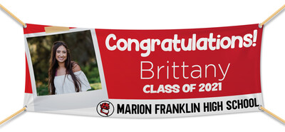 Marion Franklin High School Graduation Banners (2x5')