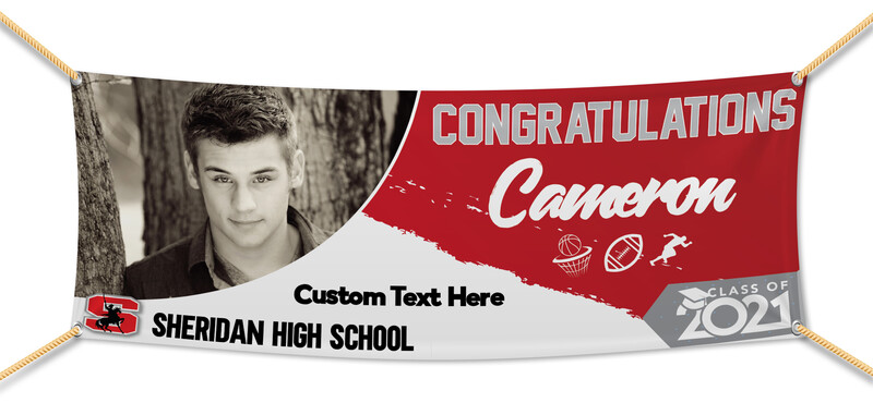 Sheridan High School Graduation Banners (2x5')
