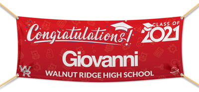 Walnut Ridge High School Graduation Banners (2x5')