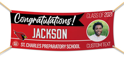 St. Charles Preparatory High School Graduation Banners (2x5')