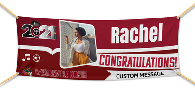 Westerville North High School Graduation Banners (2x5')