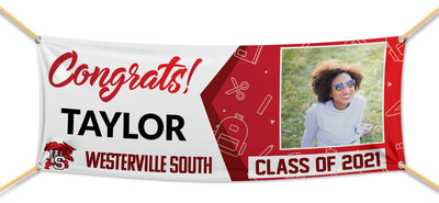 Westerville South High School Graduation Banners (2x5')