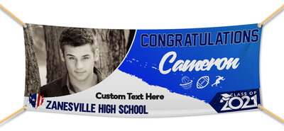 Zanesville High School Graduation Banners (2x5')