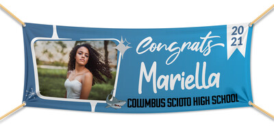 Columbus Scioto High School Graduation Banners (2x5')
