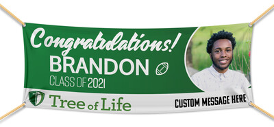 Tree of Life High School Graduation Banners (2x5')