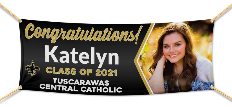 Tuscarawas Central Catholic High School Graduation Banners (2x5')