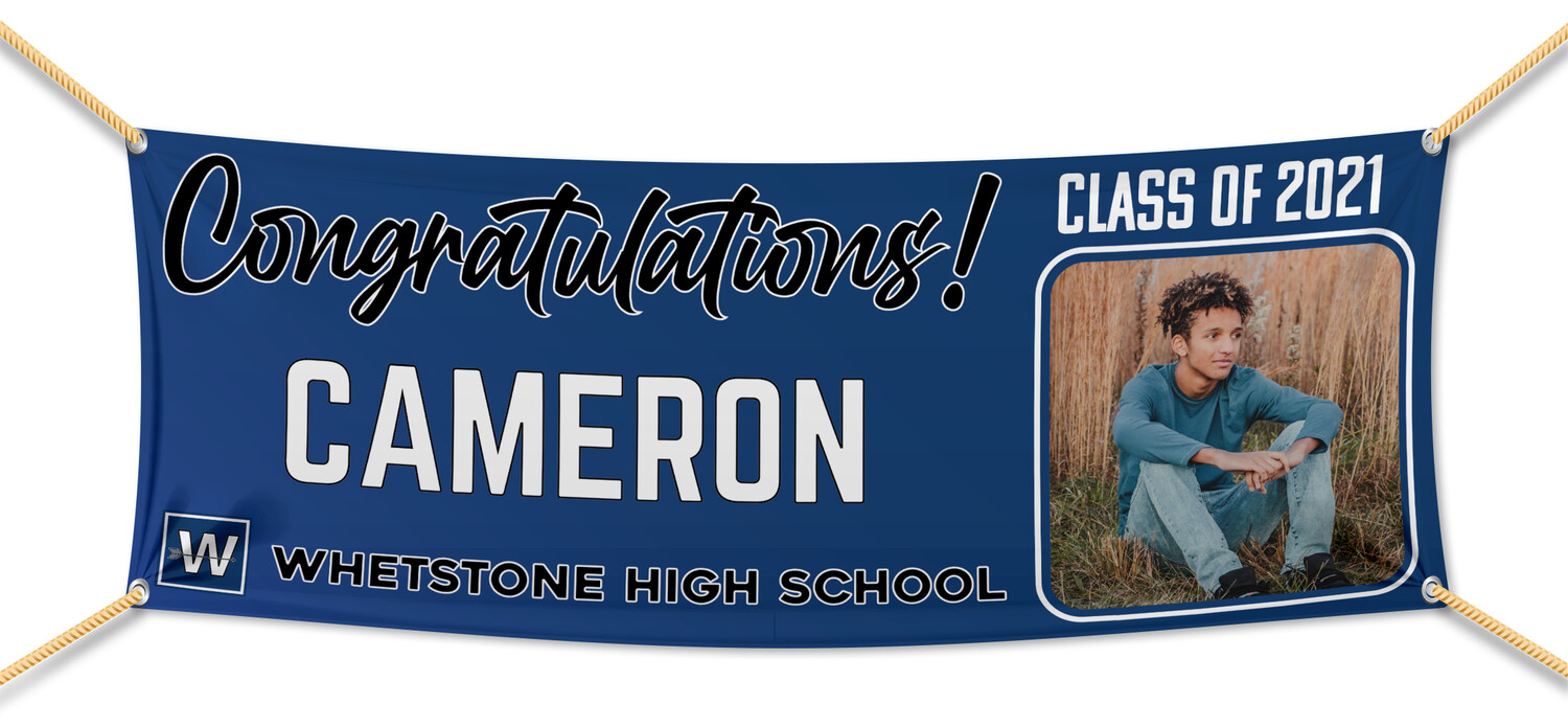 Whetstone High School Graduation Banners (2x5')