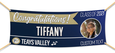 Teays Valley High School Graduation Banners (2x5')