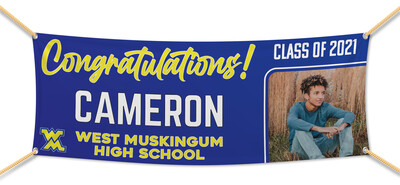 West Muskingum High School Graduation Banners (2x5')