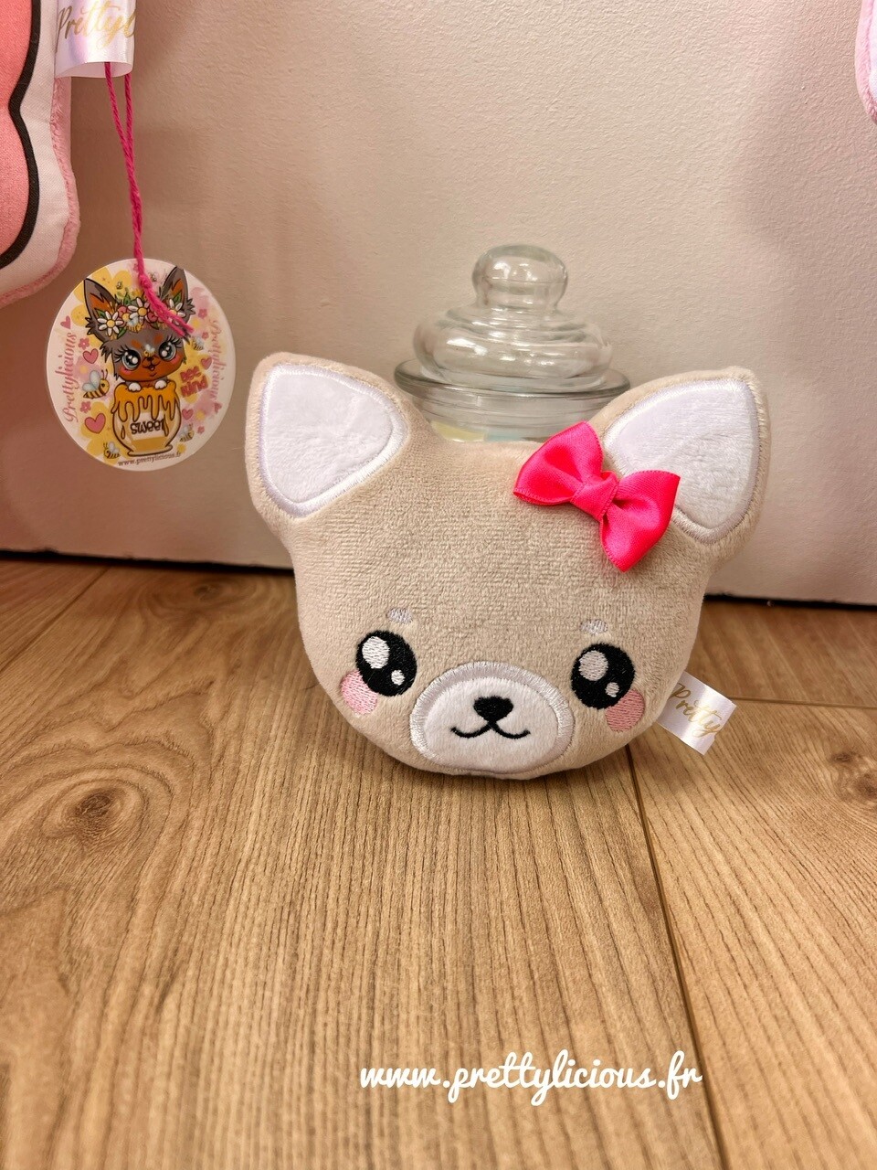 Jouet tête chihuahua