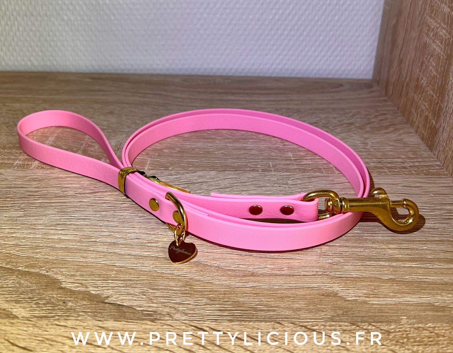 Laisse rose