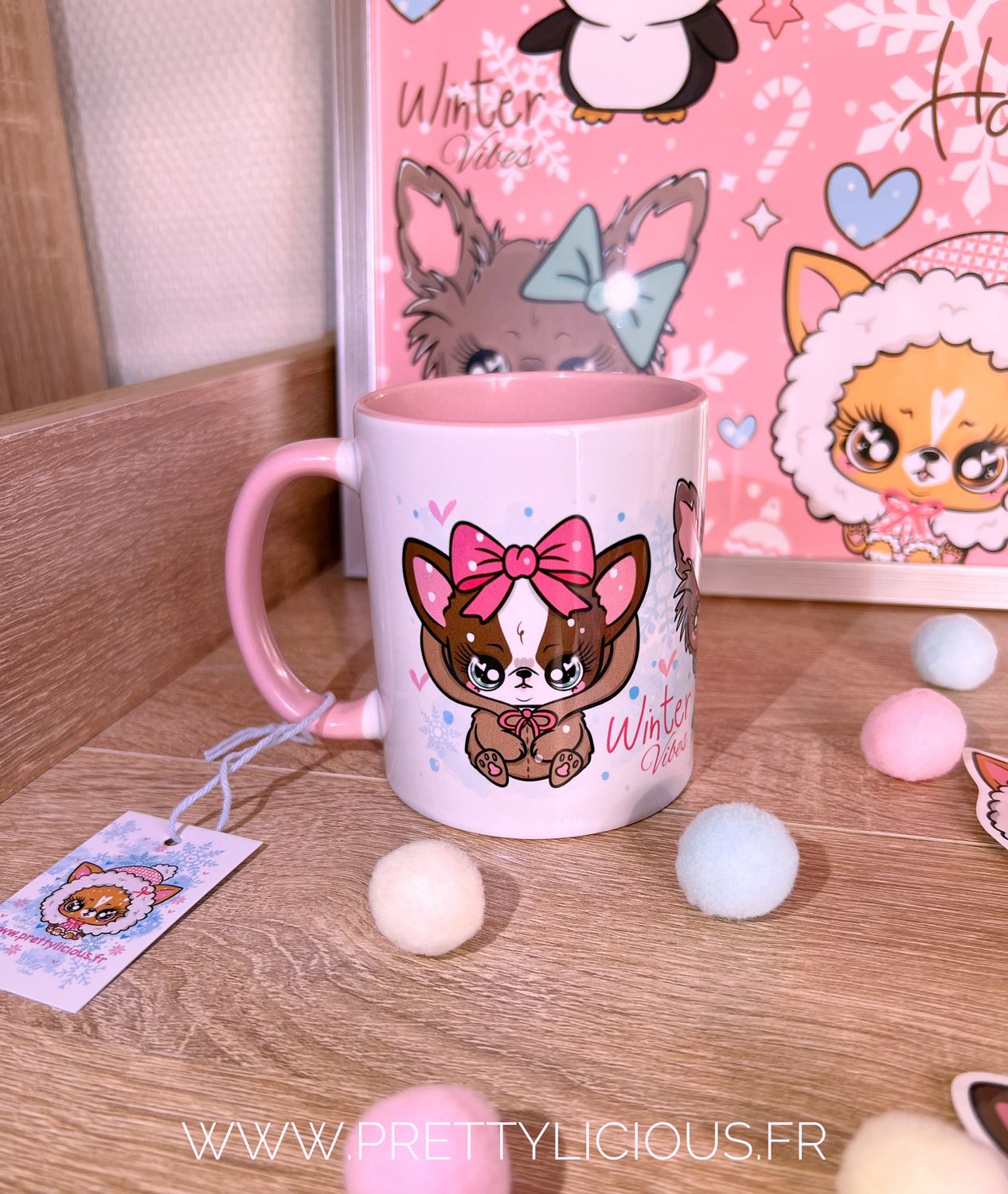 Mug Chihuahua Winter Vibes