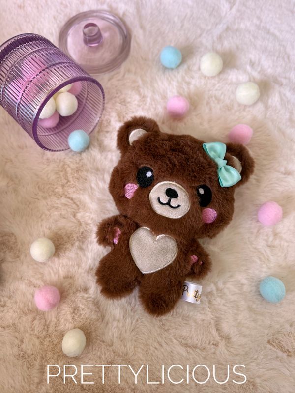 Peluche Ours marron fluffy