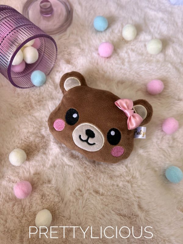 Tête Ours marron