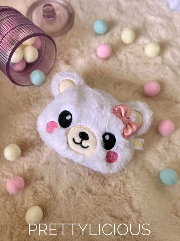 Tête Ours blanc Fluffy