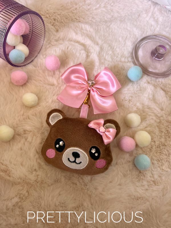 Porte clés ours brun