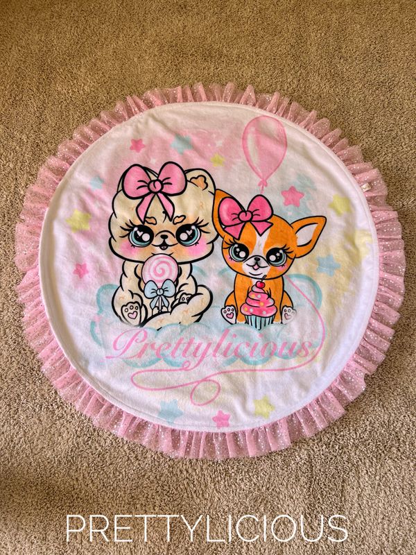 Grande couverture Candyland 75 cm de diamètre