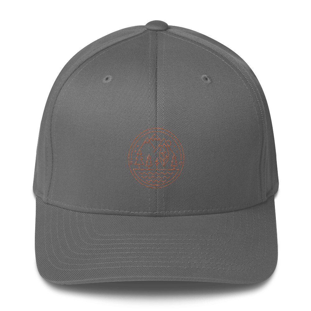 Warrior in a Garden Color Emblem Flexfit Hat