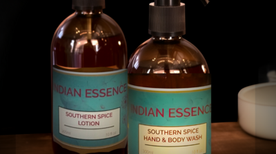 Indian Essence Southern Spice Wash & Lotion Gift Set