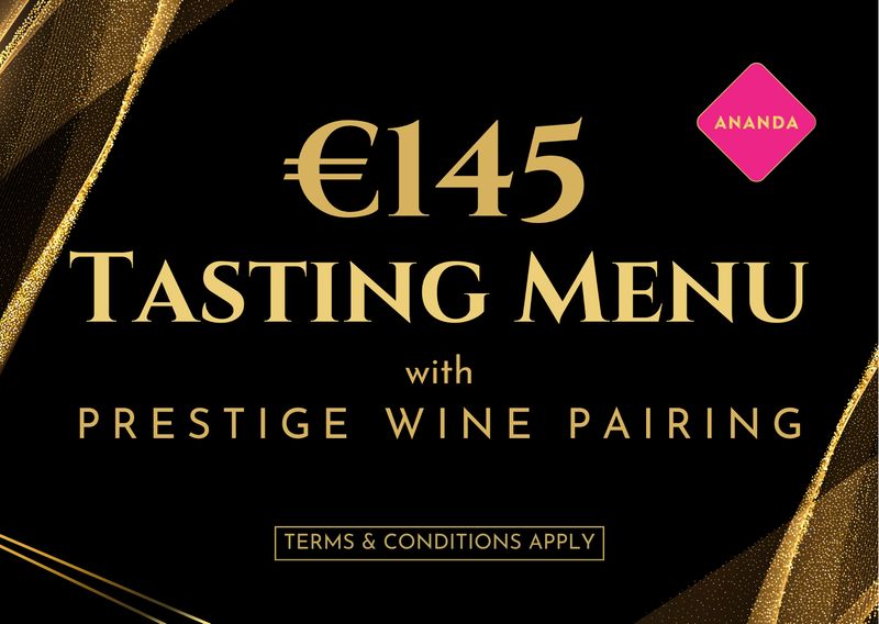 ANANDA's Tasting Experience with Prestige Wine Pairing