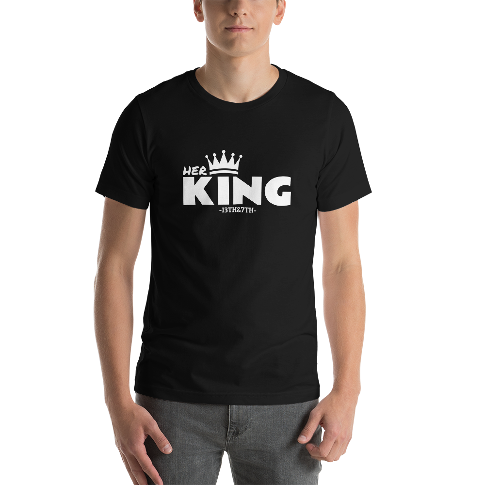 HER KING - MENS, Color: Black, Size: S