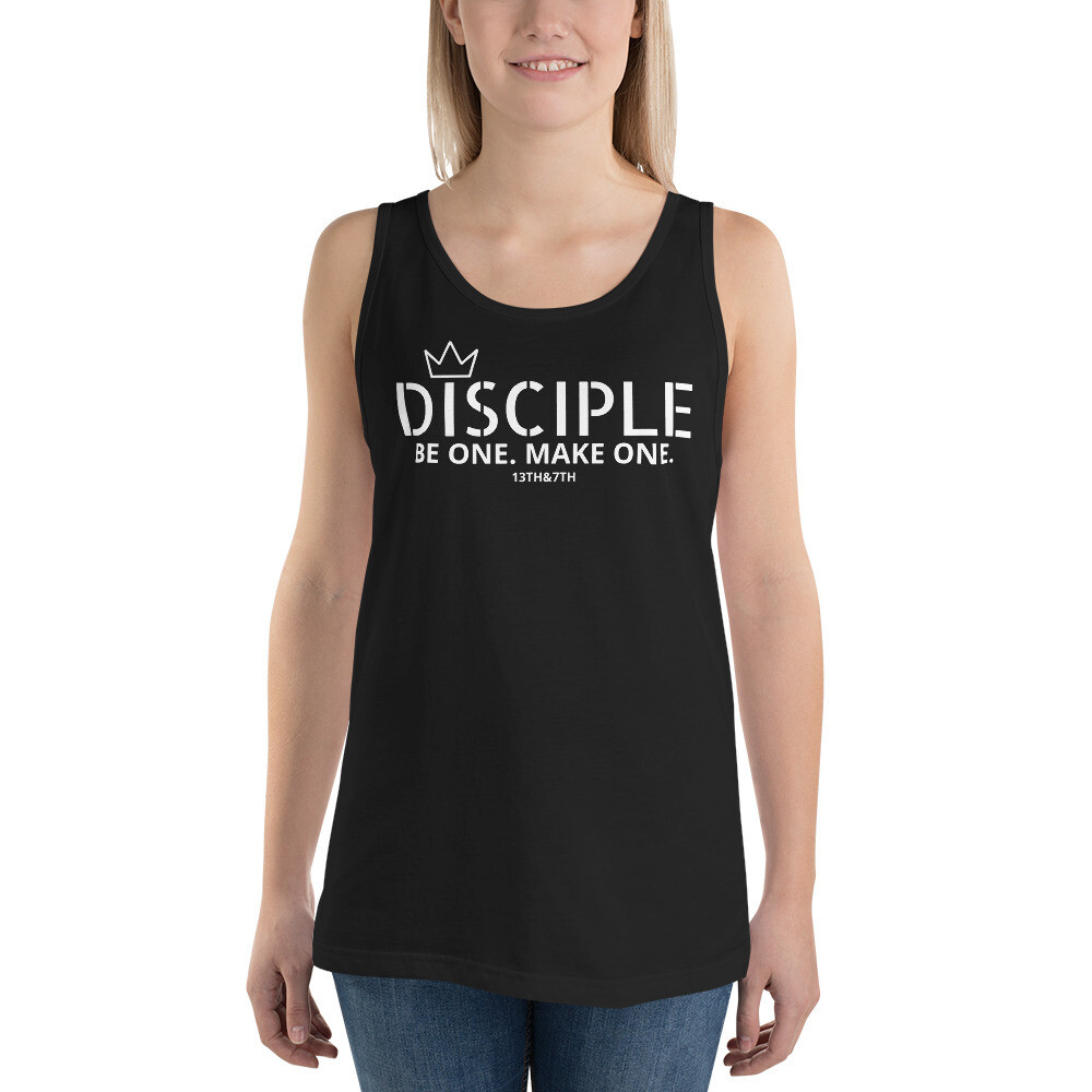 DISCIPLE - TANK, Color: Black, Size: XS