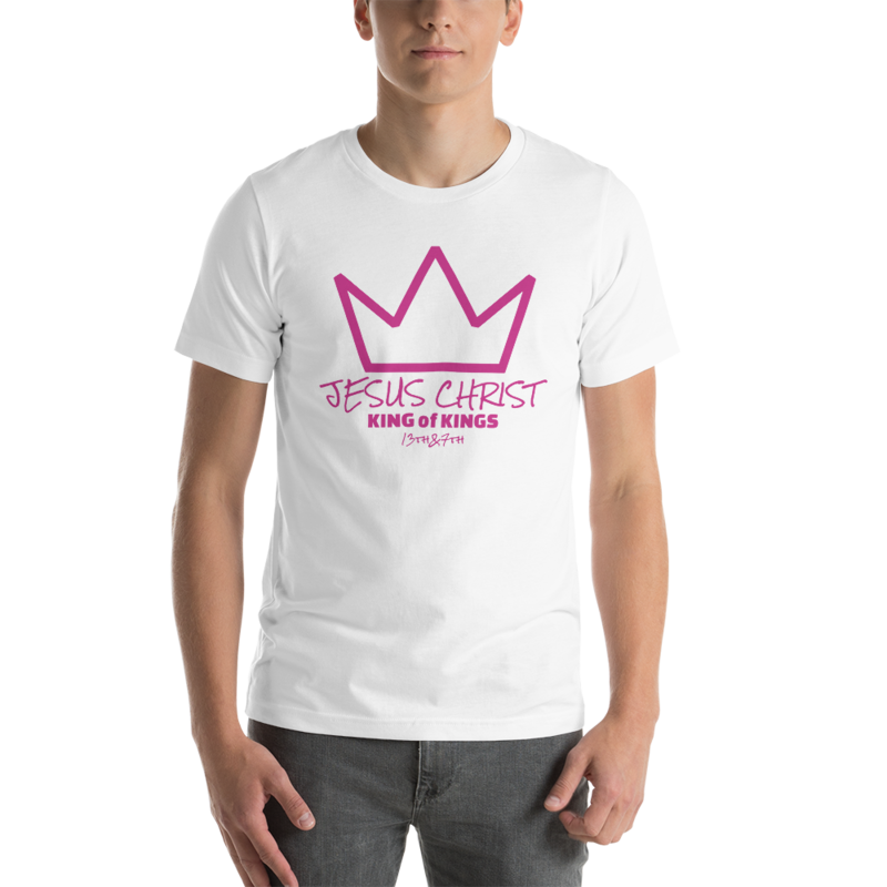 JESUS CHRIST KING OF KINGS (PINK)