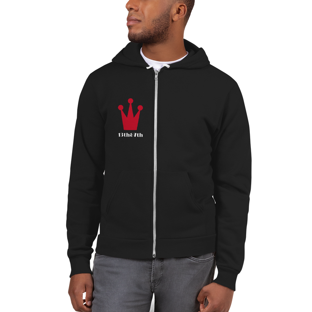 HOLY TRINITY ZIP, Color: Black, Size: XS