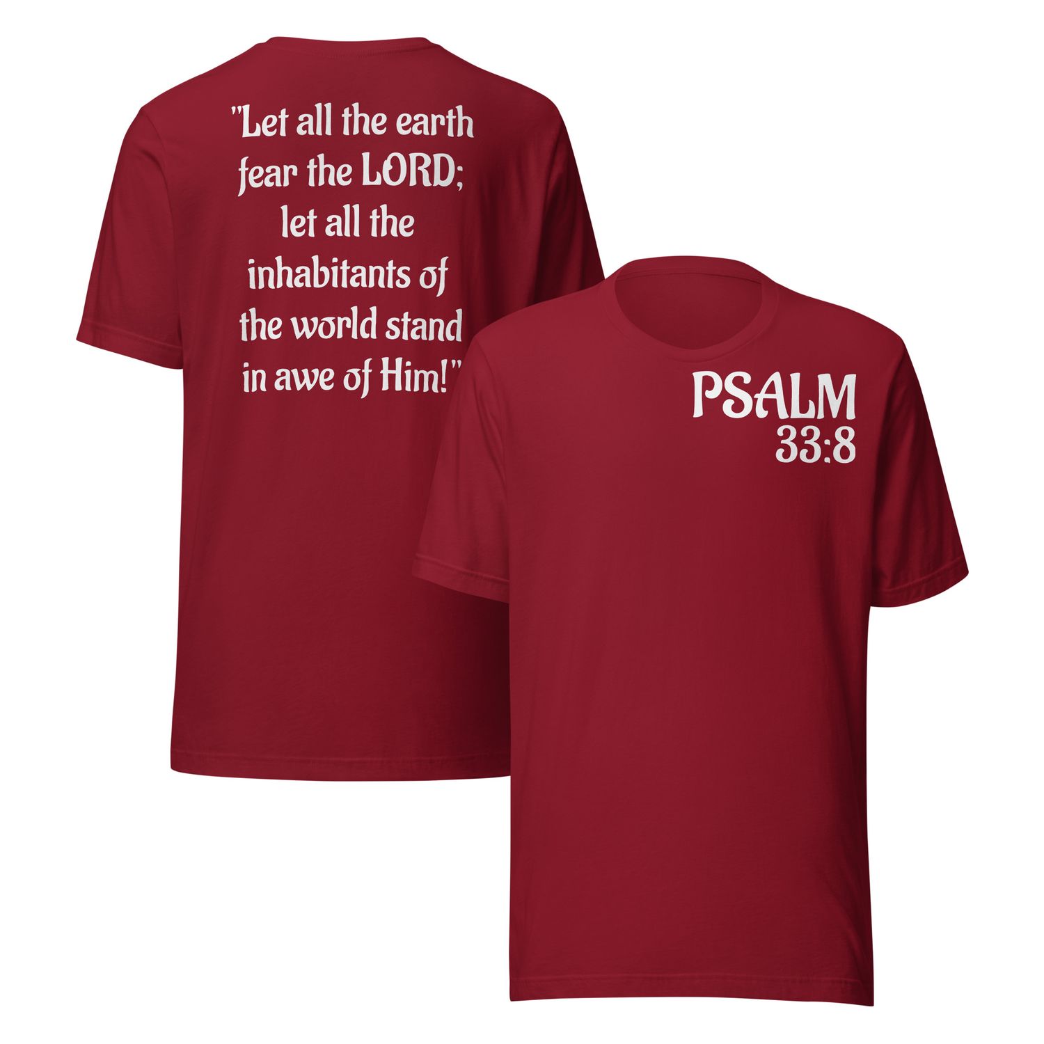 PSALM 33:8