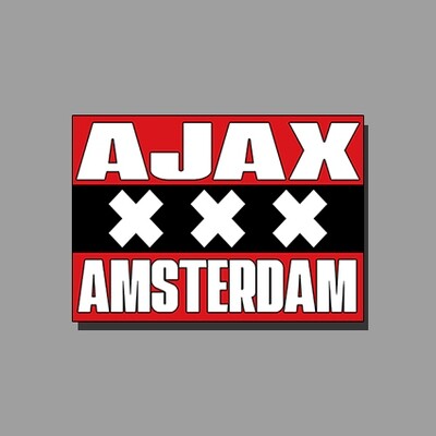 50 Aufkleber "Ajax Amsterdam"