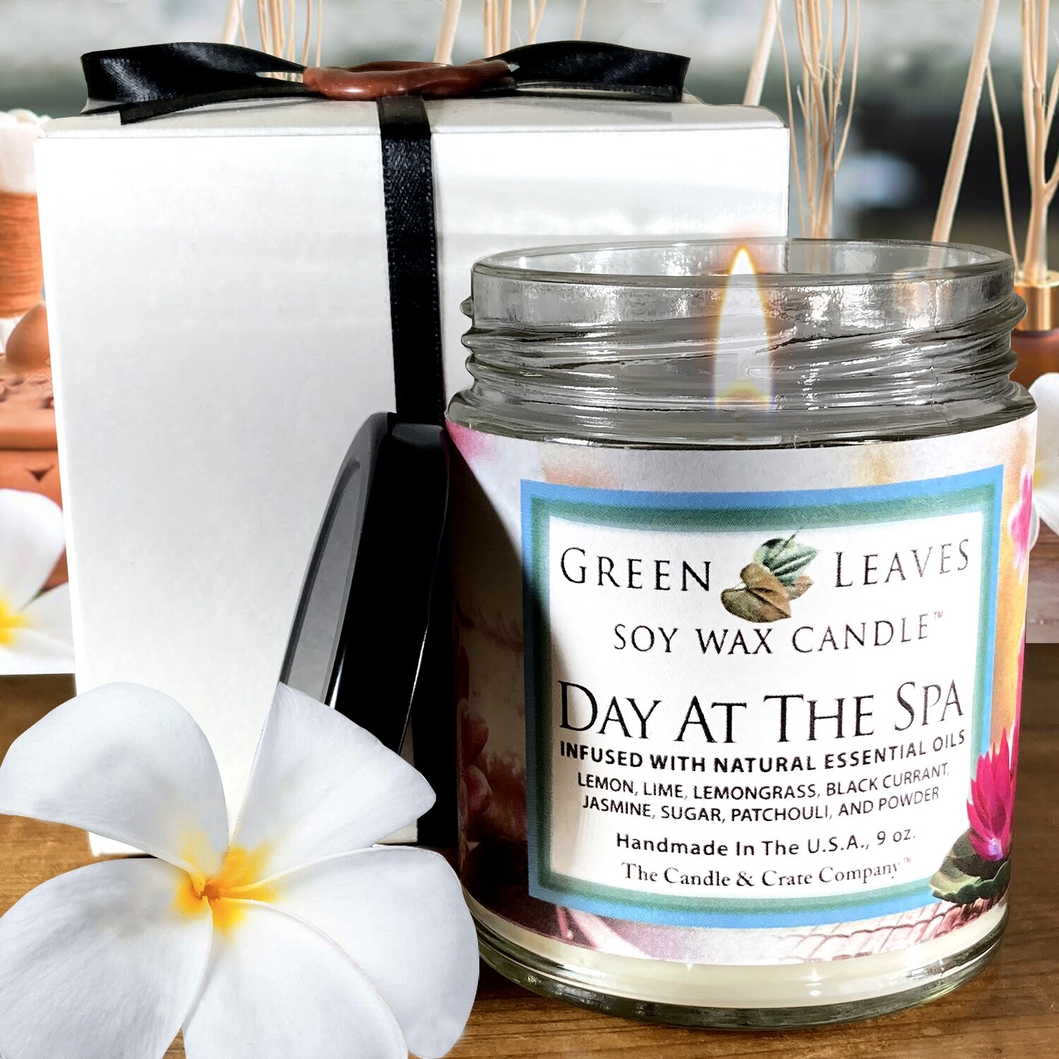 Day At The Spa Soy Wax Candle