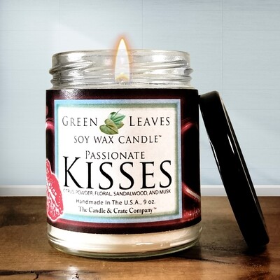 Passionate Kisses Soy Wax Candle