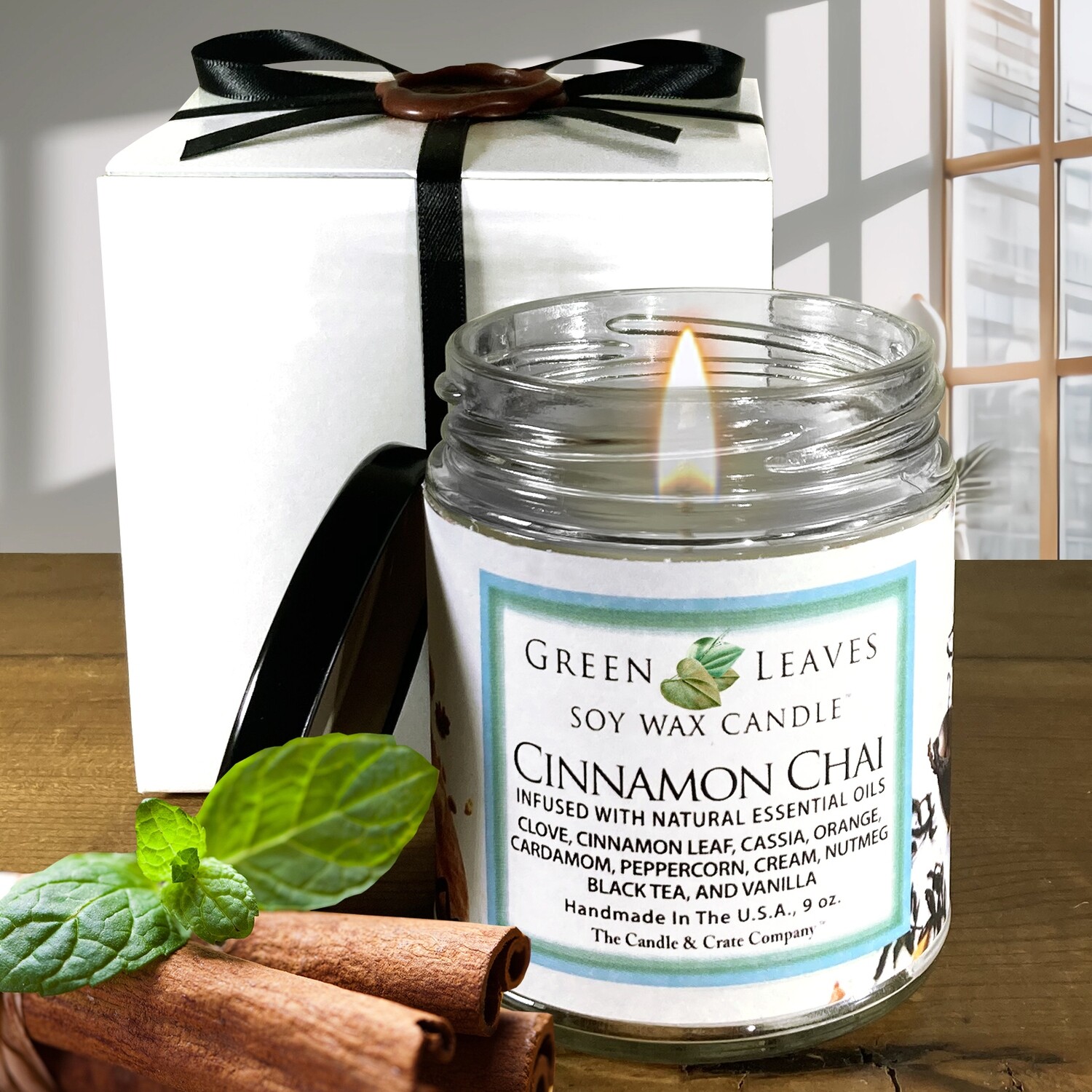 Cinnamon Chai Soy Wax Candle