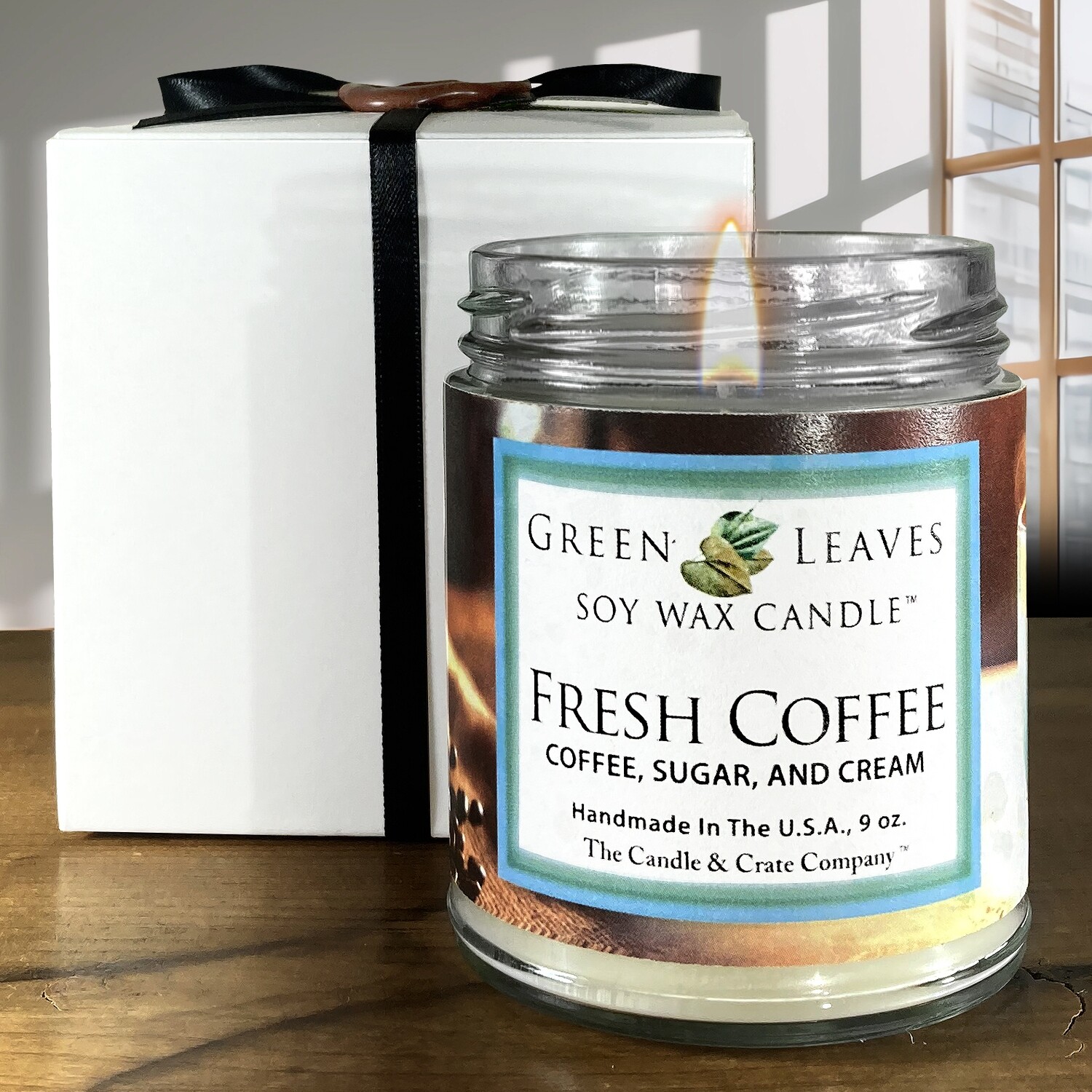 Fresh Coffee Soy Wax Candle