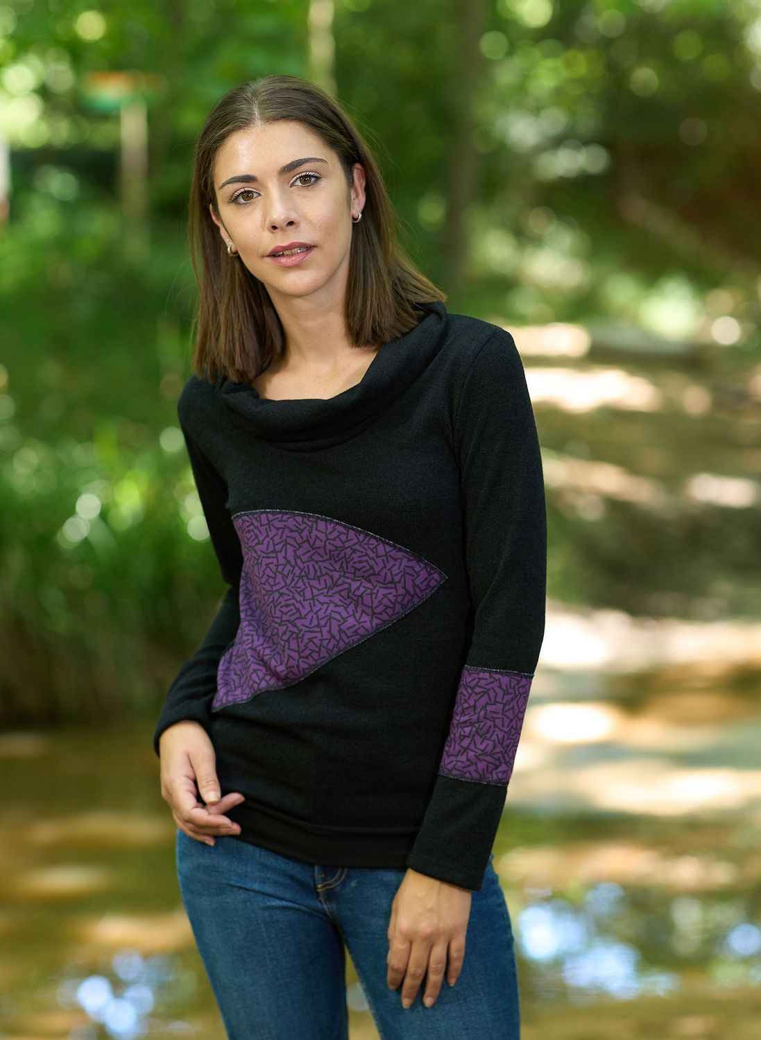 JCA023 ESTP MORADO NEGRO