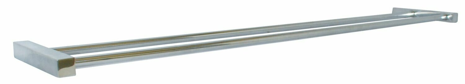 750mm Double Towel Rail Square PSS