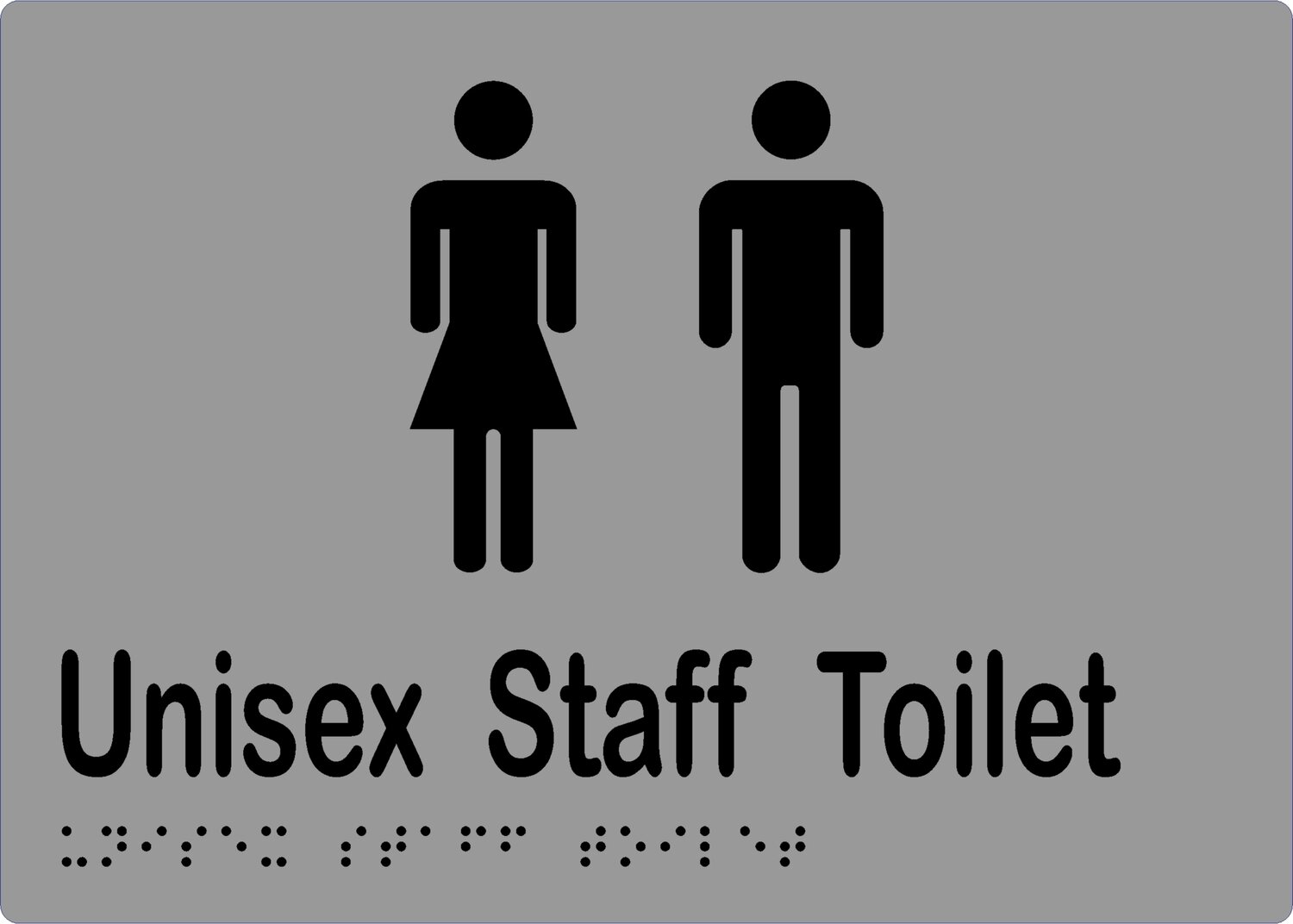 Unisex Staff Toilet No Airlock Stainless Steel