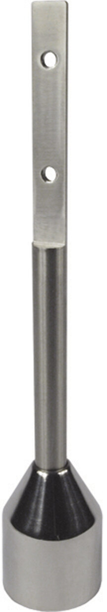 Rebated Stainless Steel Adjustable Leg 200mm