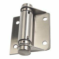 1 Pair Stainless Steel Spring Hinges (Bolt Through)
