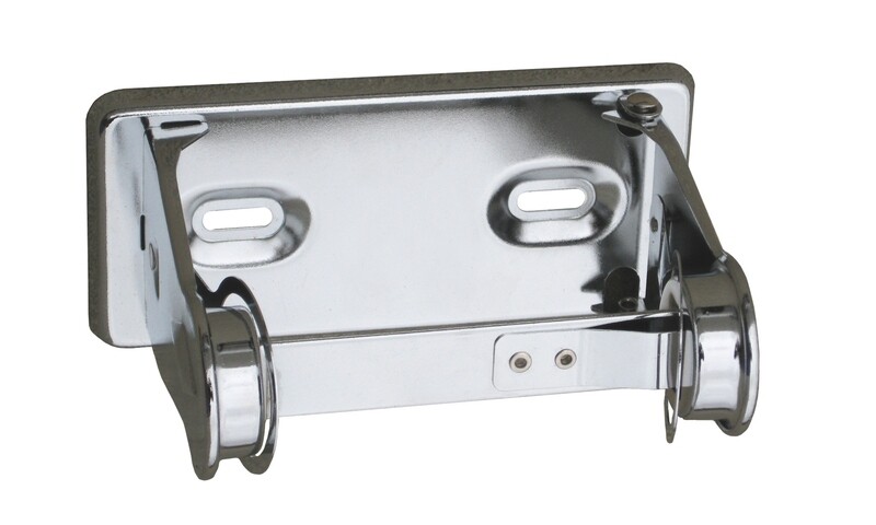 Toilet Paper Holder For One Roll CP Steel