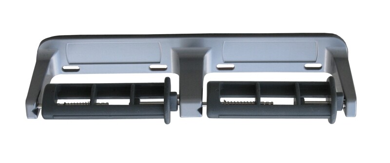Toilet Paper Holder For Two Rolls Baked Enamel Aluminium